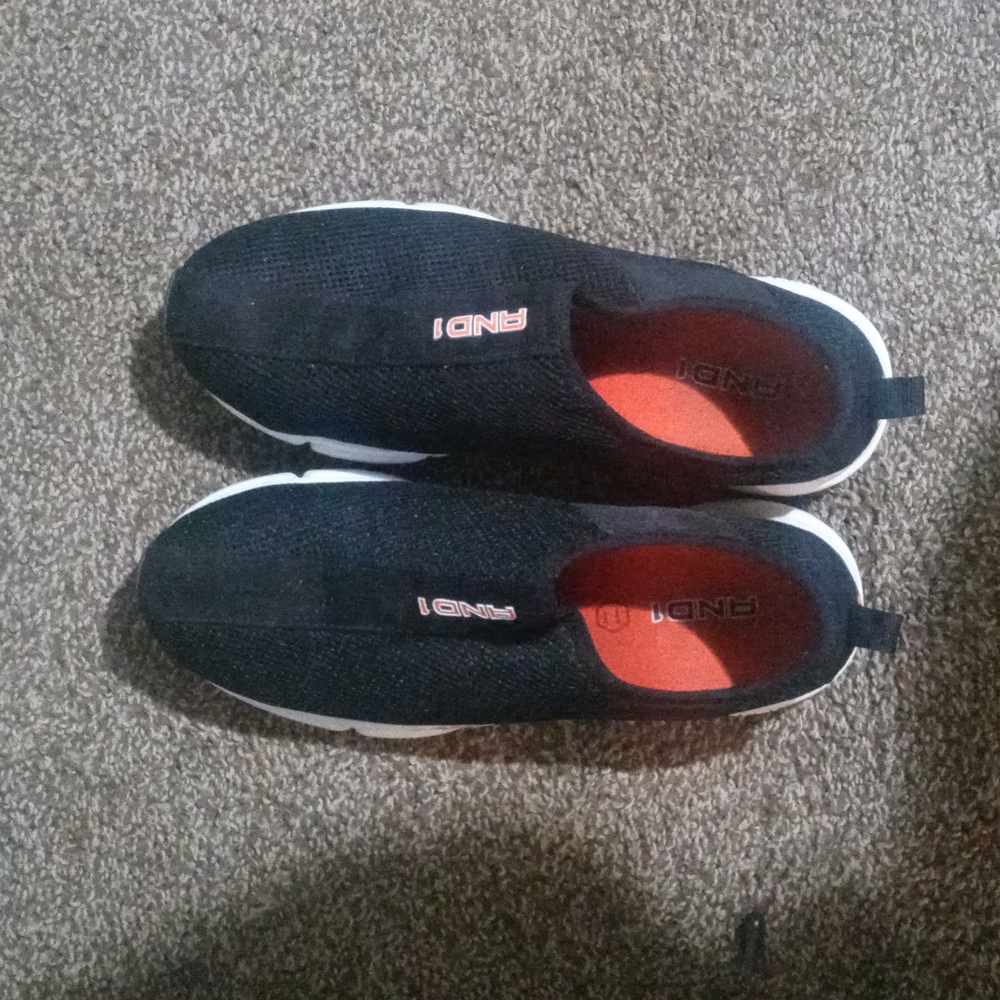 AND 1 Sneakers Size 11 Balck,Orange